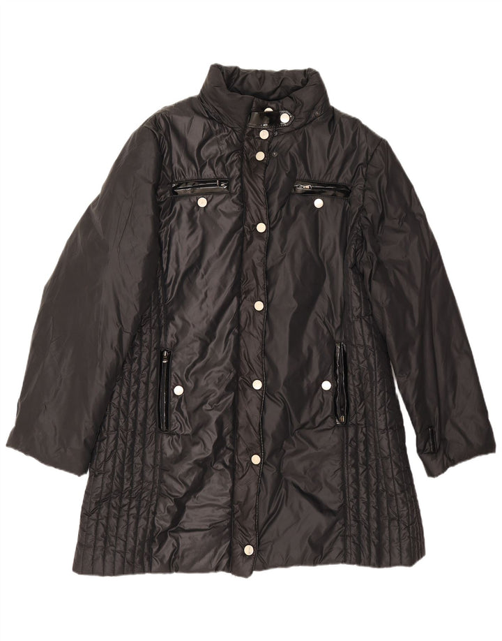 Cappotto imbottito da donna Fiorella Rubino UK 20 2XL Poliammide nero