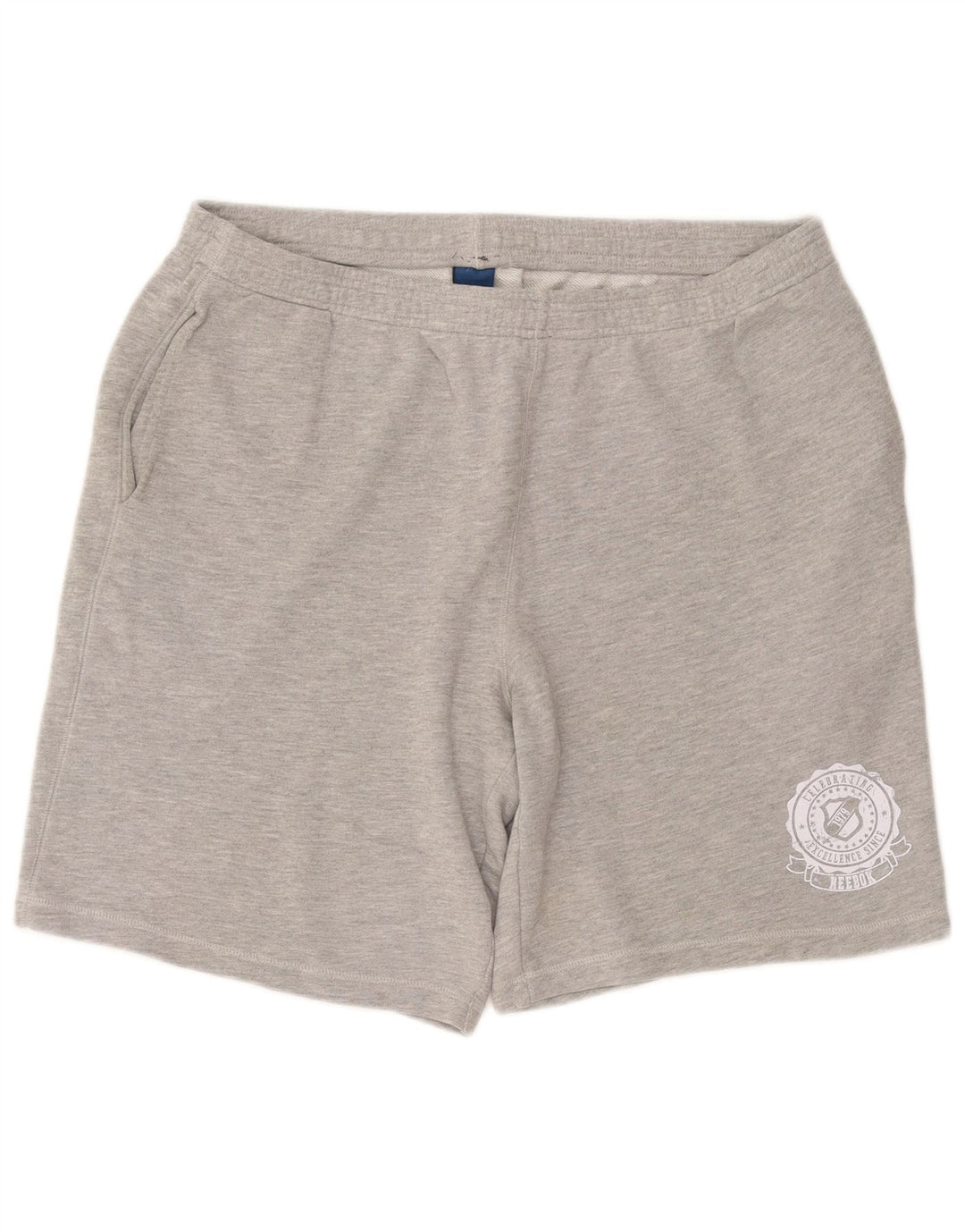 Pantaloncini sportivi REEBOK da uomo 2XL in cotone grigio