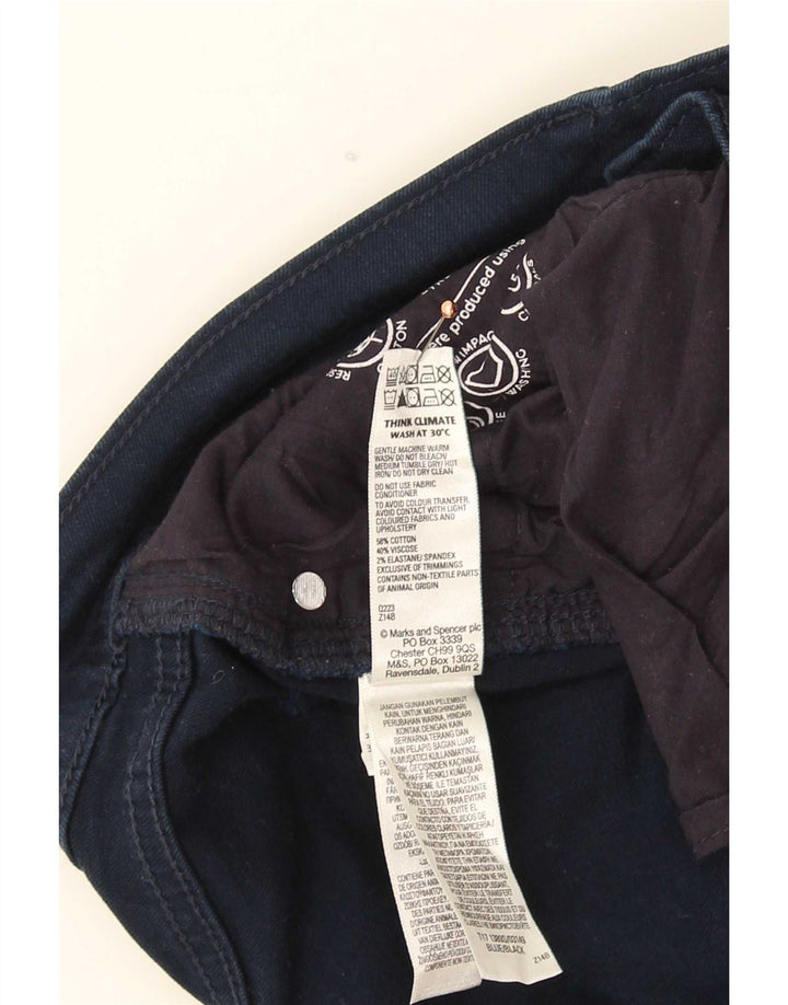 Jeans slim da uomo Marks & Spencer W32 L31 cotone blu
