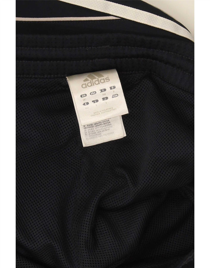 Pantaloni da tuta da uomo Adidas Large in poliestere color block blu navy