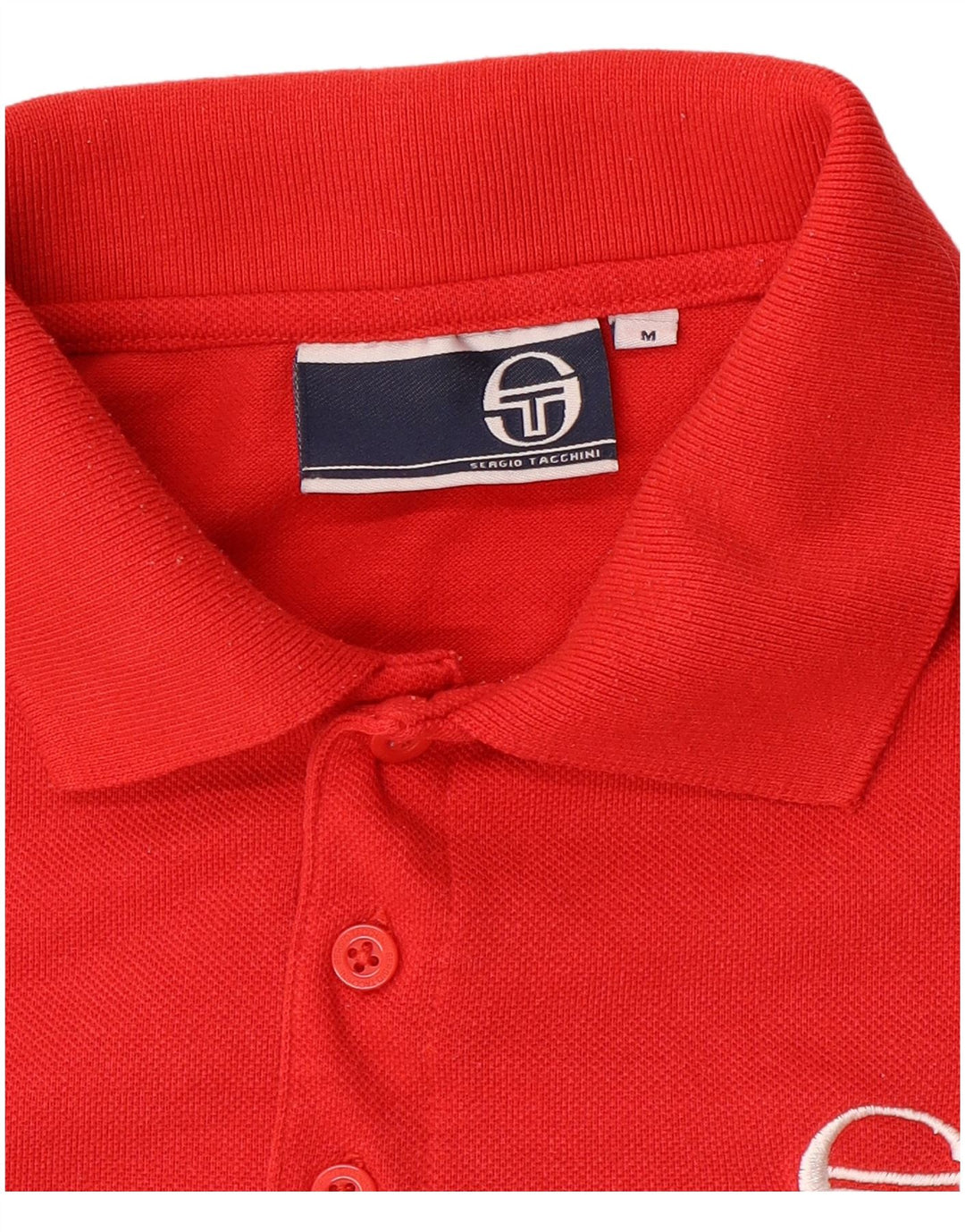 Polo Da Uomo Sergio Tacchini Rosso Medio