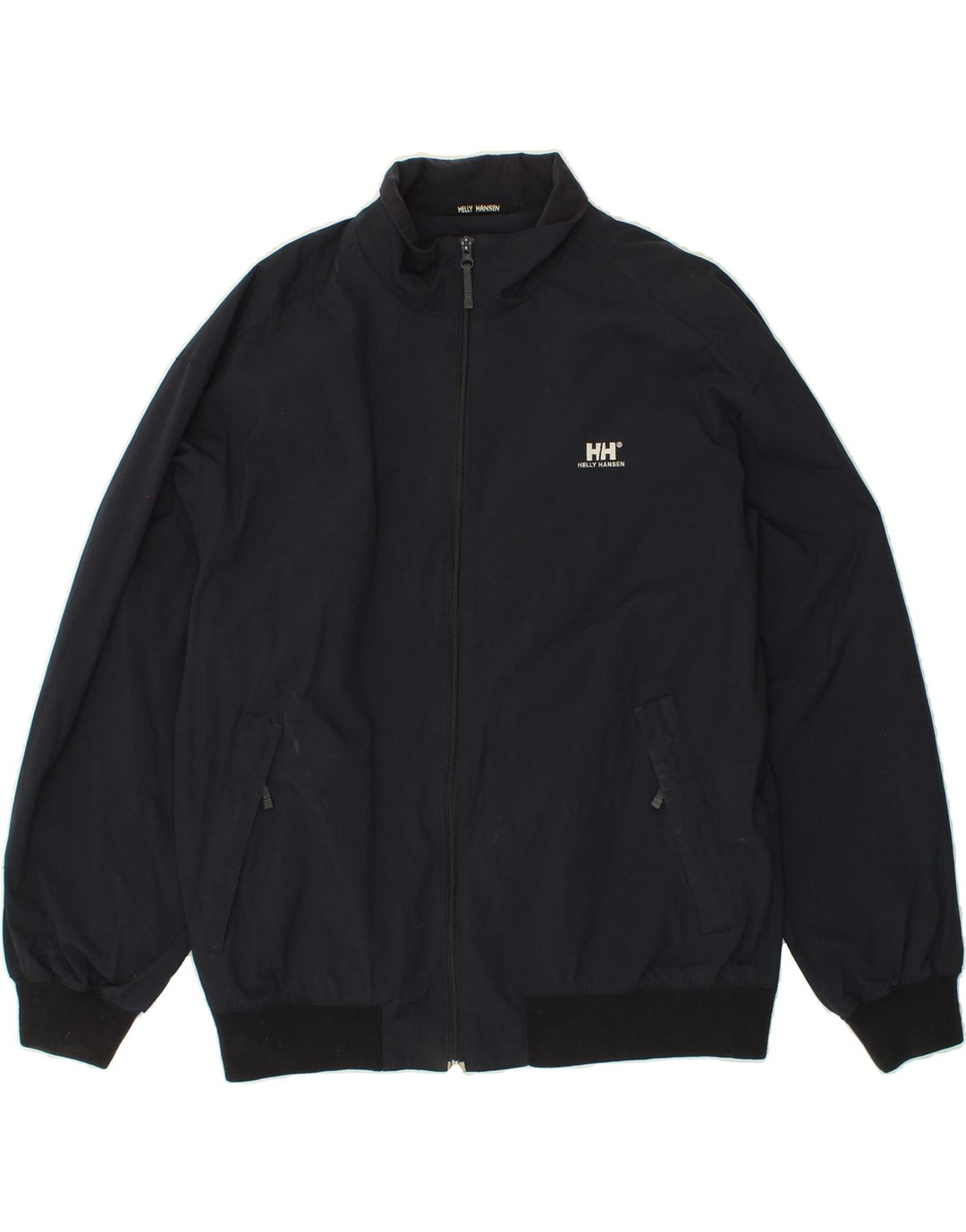 HELLY HANSEN Giubbotto bomber alto da uomo UK 42 XL Poliestere blu navy