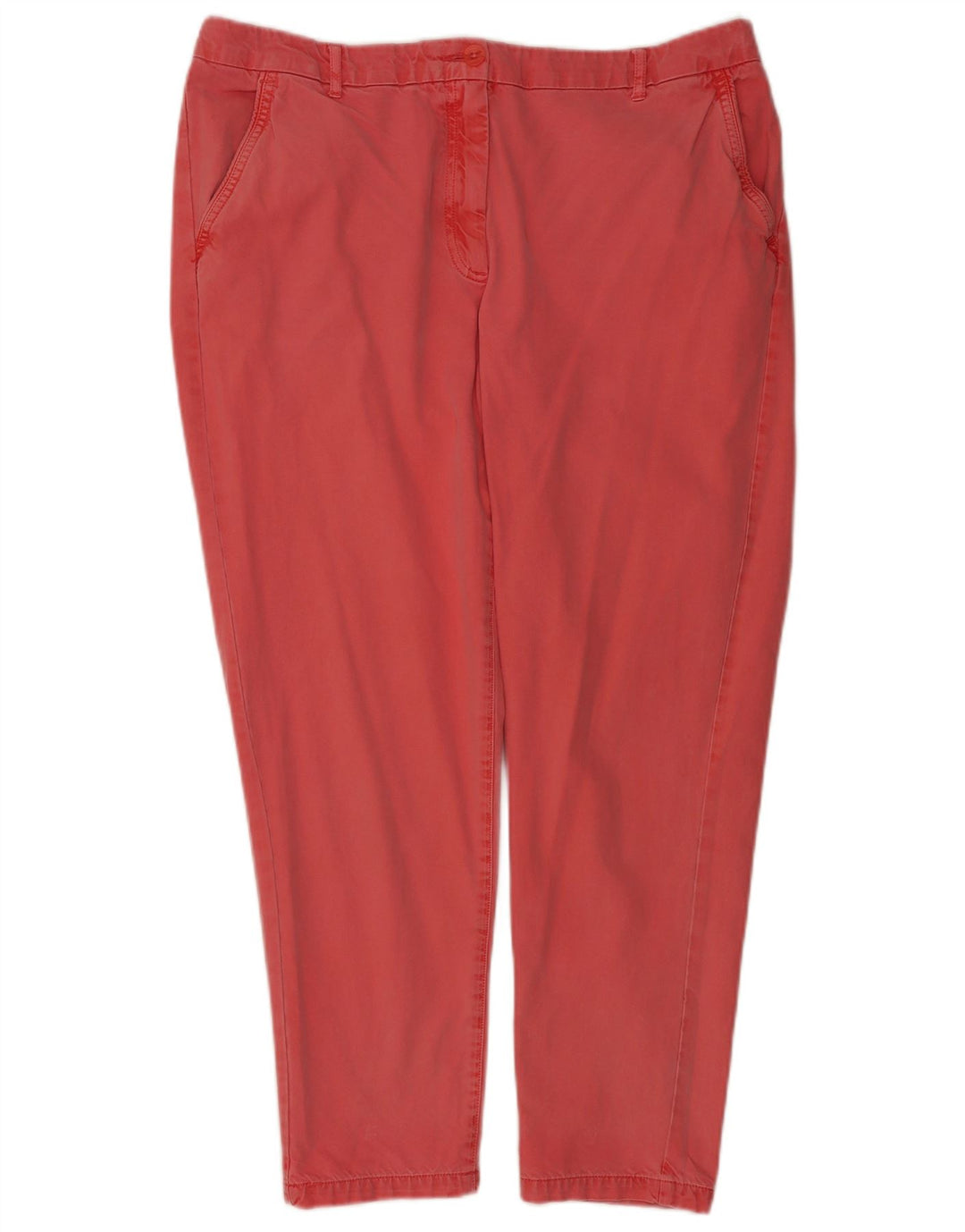 Pantaloni chino slim da donna Marks & Spencer W36 L29 Rossi