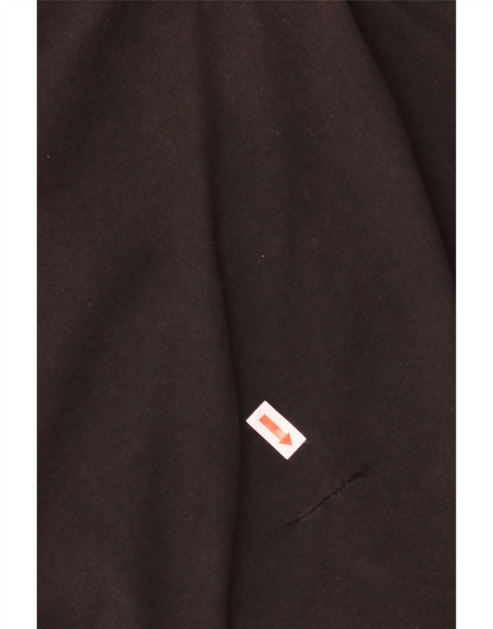 T-shirt grafica da uomo Puma Top in cotone nero medio