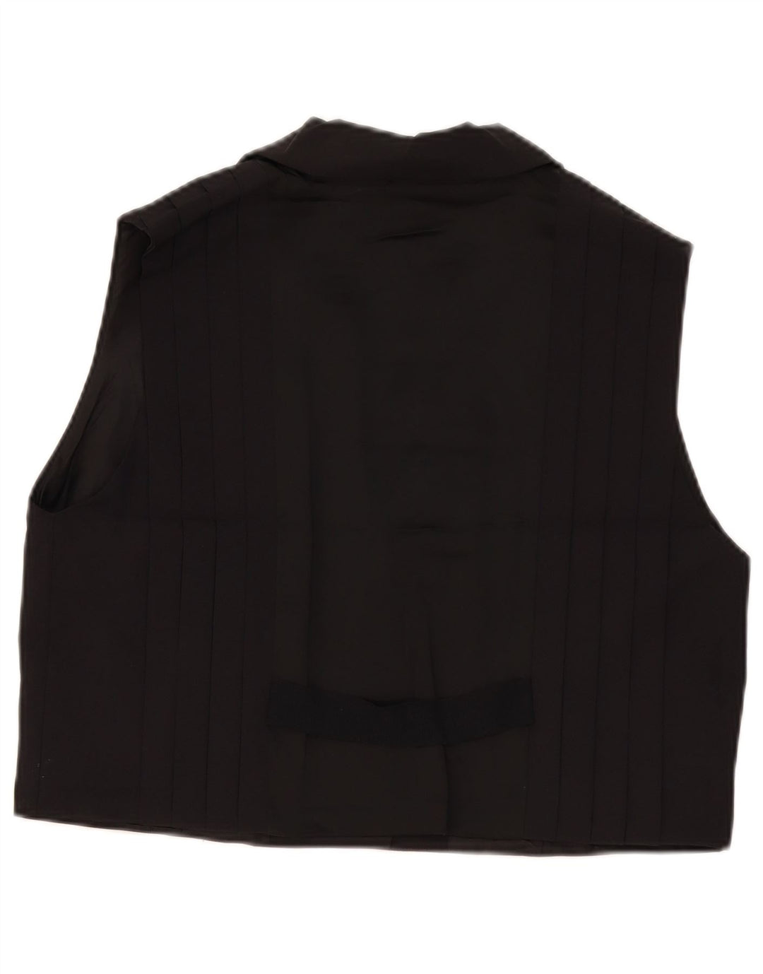 Gilet Zara da donna UK 18 XL viscosa nera