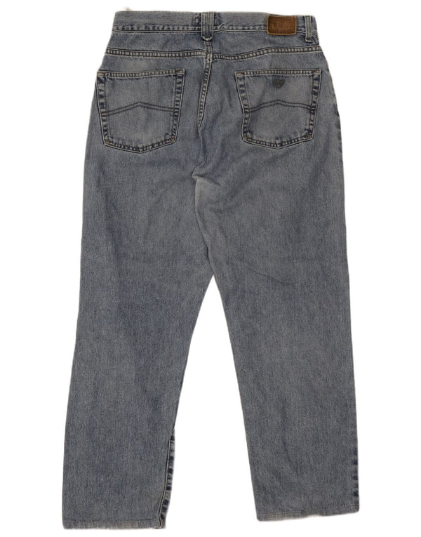 Jeans dritti da uomo Armani W36 L29 cotone blu