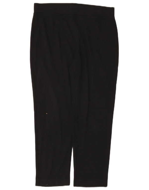 Pantaloni casual affusolati da donna Marks & Spencer UK 14 Large W32 L26 Neri