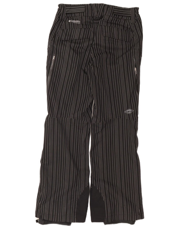 Pantaloni Columbia Omni-Tech Windbreaker da donna UK 10 Small Black Striped