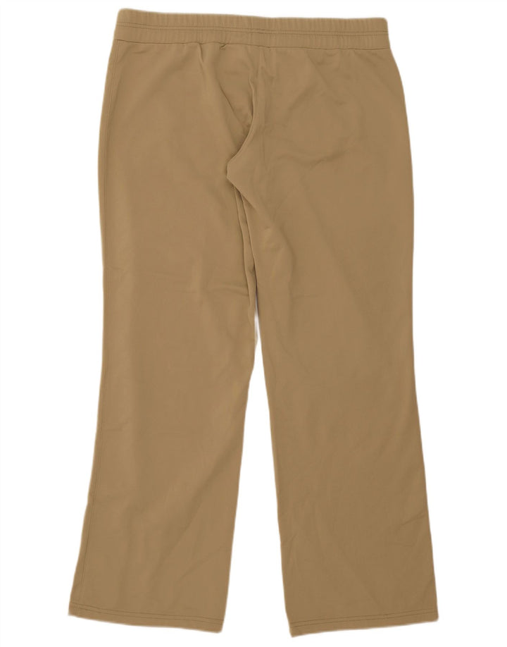 Pantaloni della tuta da donna Nike UK 16/18 Large Beige Poliestere