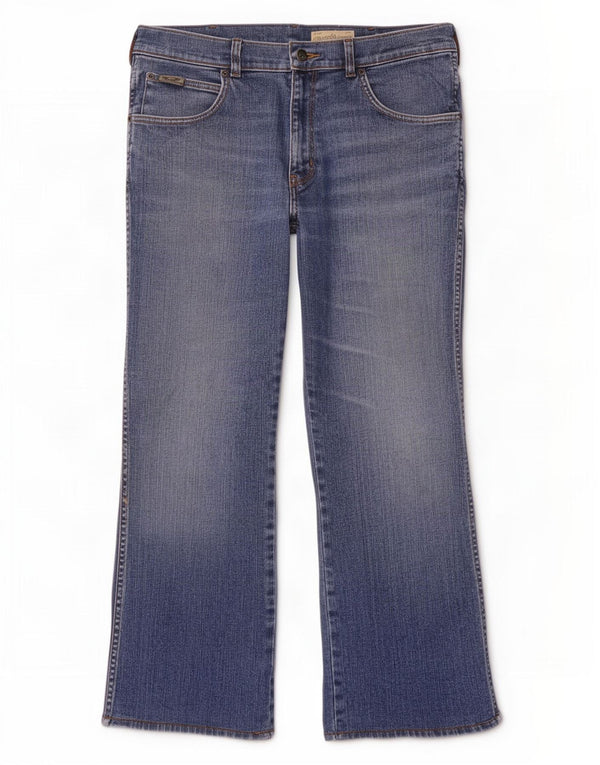 Jeans dritti da uomo Pittsboro Wrangler W36 L28 cotone blu