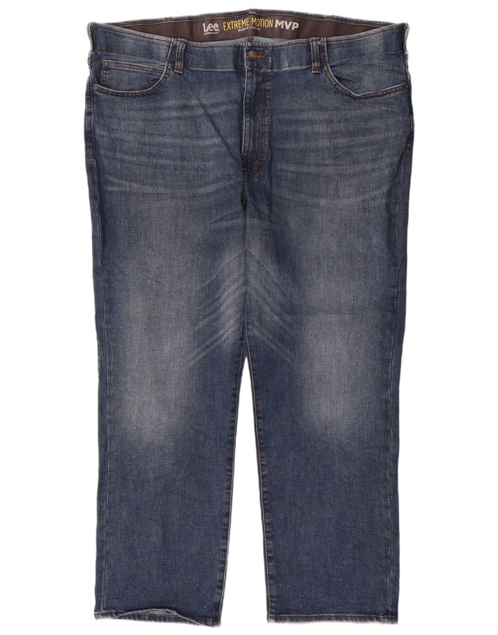Jeans dritti da uomo Lee W48 L32 cotone blu