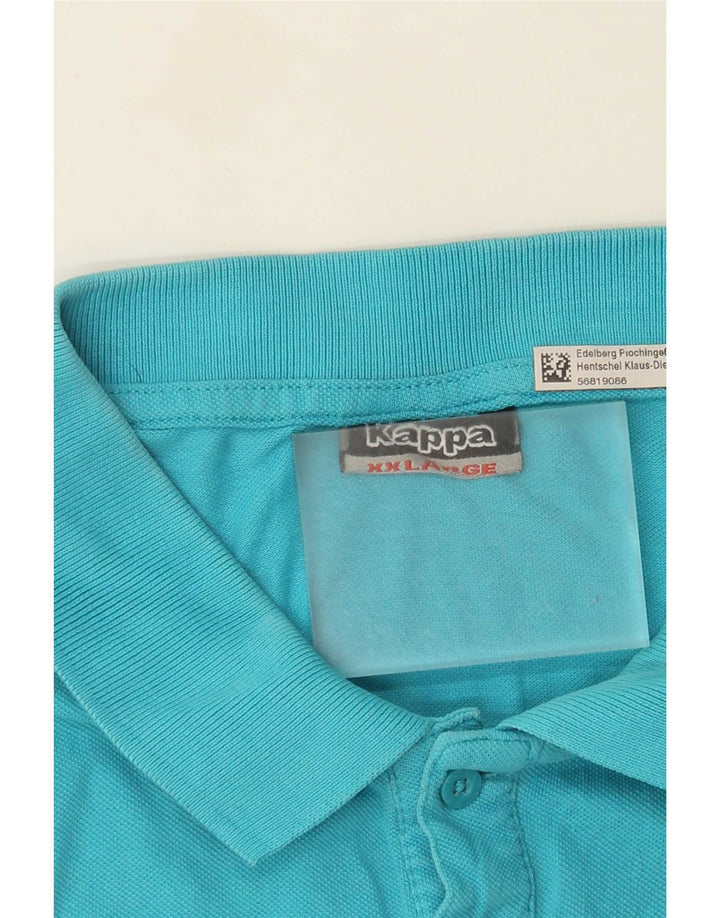 Polo Kappa da uomo 2XL Blu