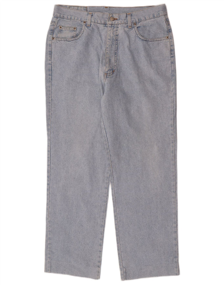 Jeans dritti da uomo Wampum W34 L29 cotone blu