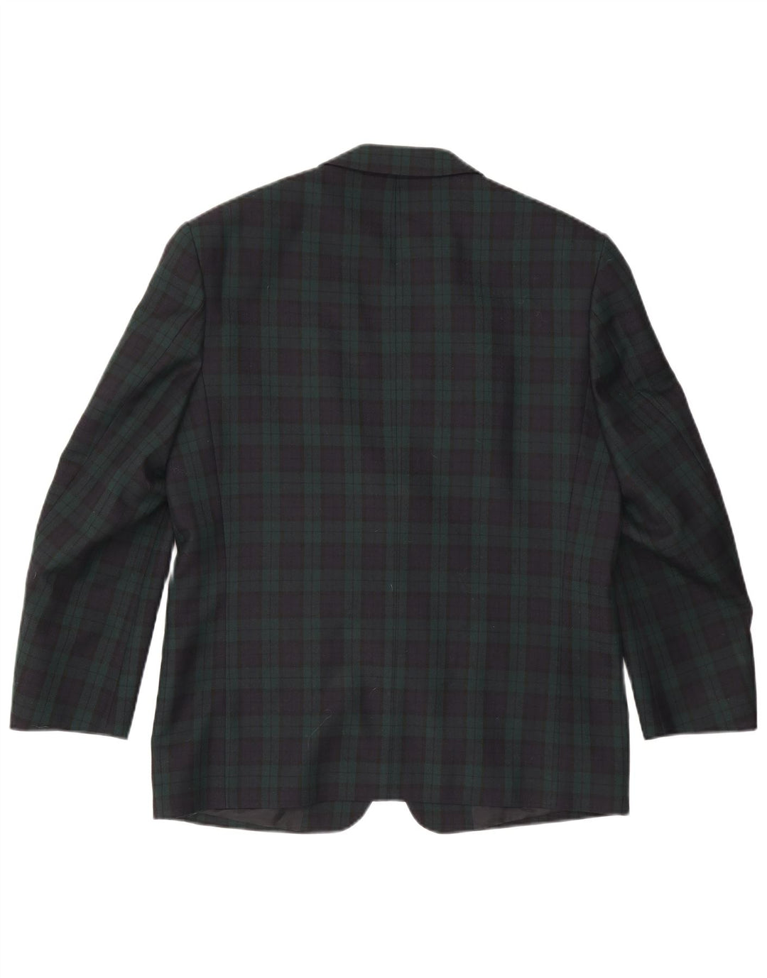Giacca blazer da uomo a 2 bottoni Douglas IT 50 grande poliestere a quadri verdi