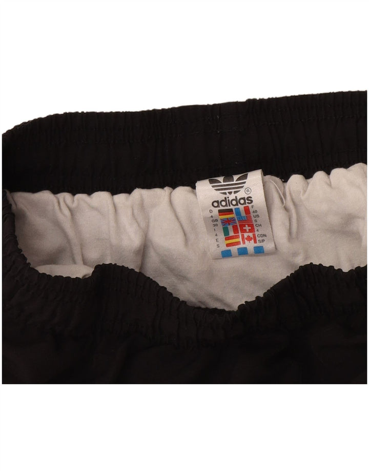 Pantaloncini sportivi da uomo Adidas medi neri in poliestere