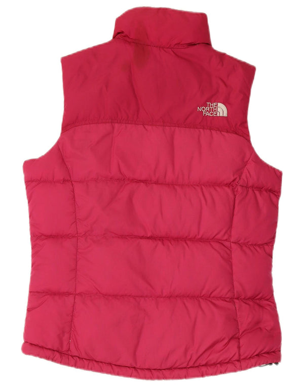Gilet imbottito da donna The North Face UK 6 XS nylon rosa