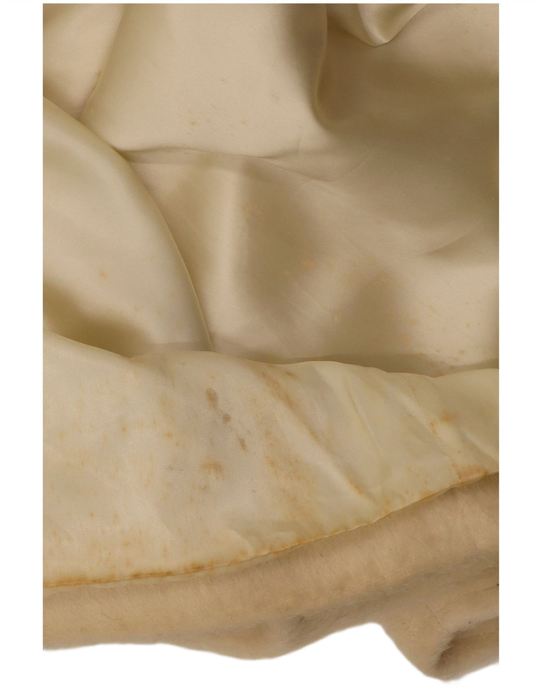 Cappotto doppiopetto da donna Max Mara UK 10 piccolo bianco sporco classico