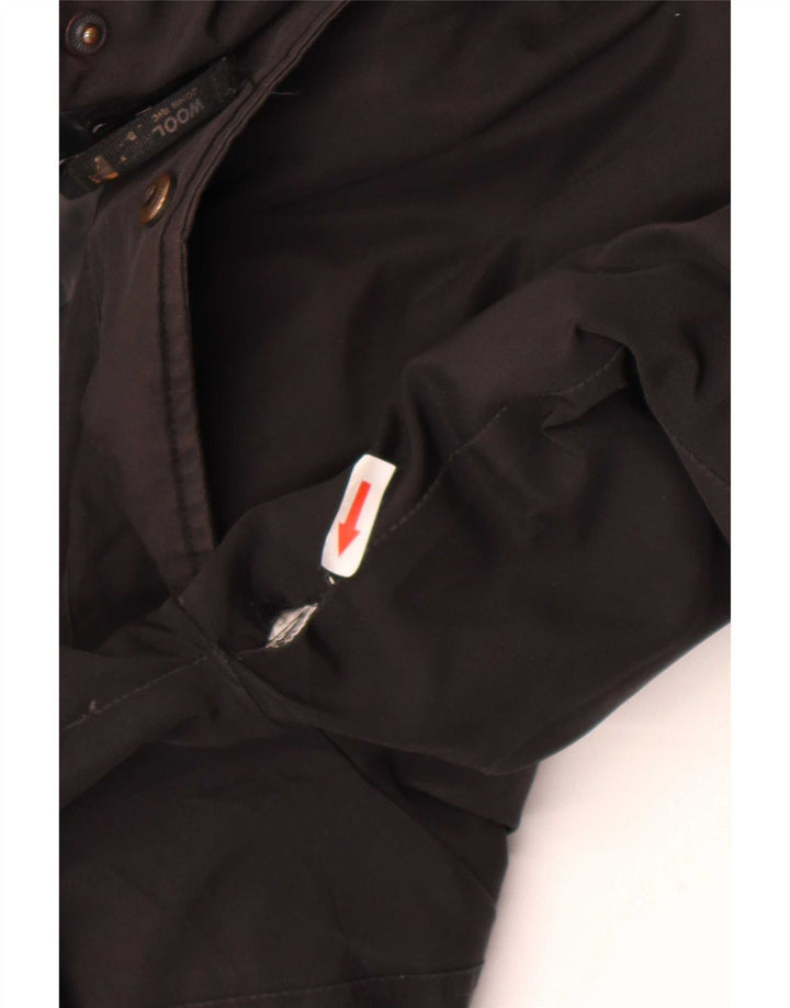 Giacca Parka con cappuccio da donna Woolrich UK 12 media nera