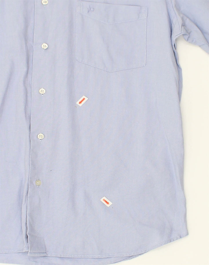 ROCCOBAROCCO Mens Shirt Size 43 17 Large Blue | Vintage Roccobarocco | Thrift | Second-Hand Roccobarocco | Used Clothing | Messina Hembry 