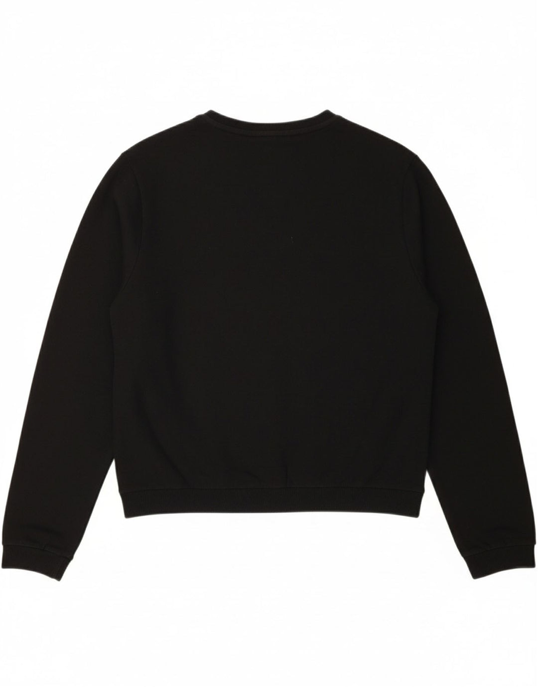 GUESS Womens Graphic Sweatshirt Jumper UK 14 Medium Black Vintage Guess and Second-Hand Guess from Messina Hembry 