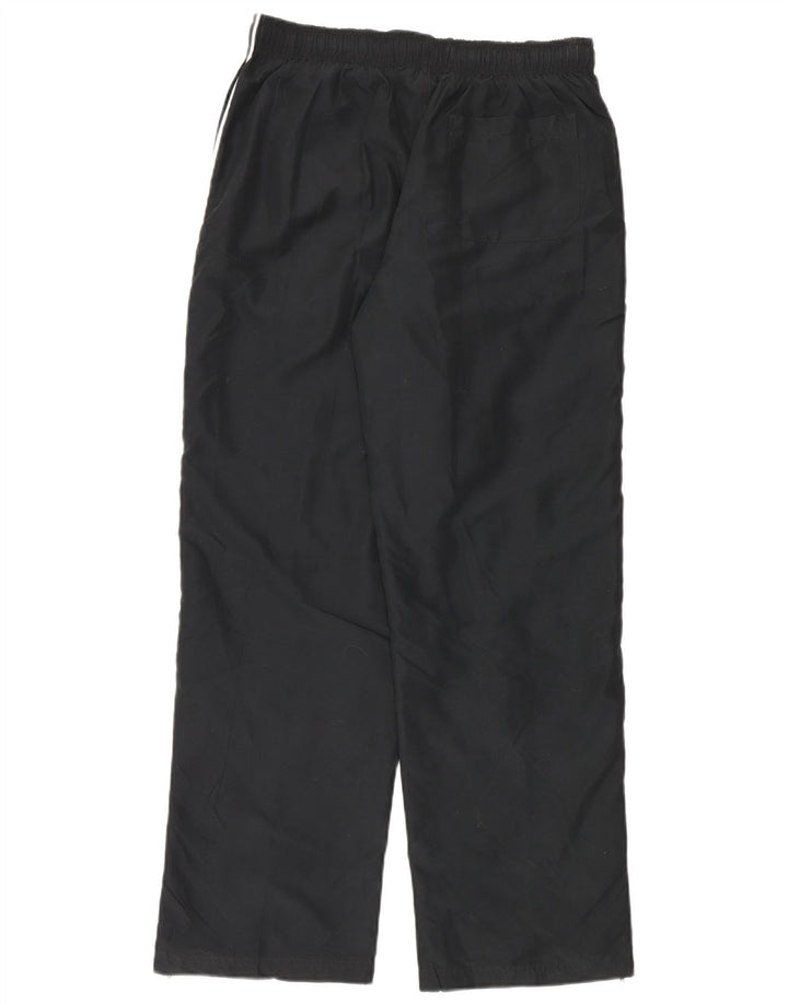 Pantaloni da tuta con grafica da uomo Zio Sam, grandi, in poliestere nero