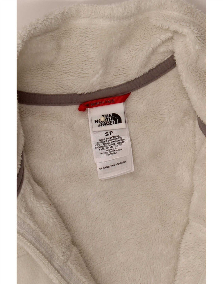 Giacca in pile da donna The North Face UK 10 Small Poliestere bianco