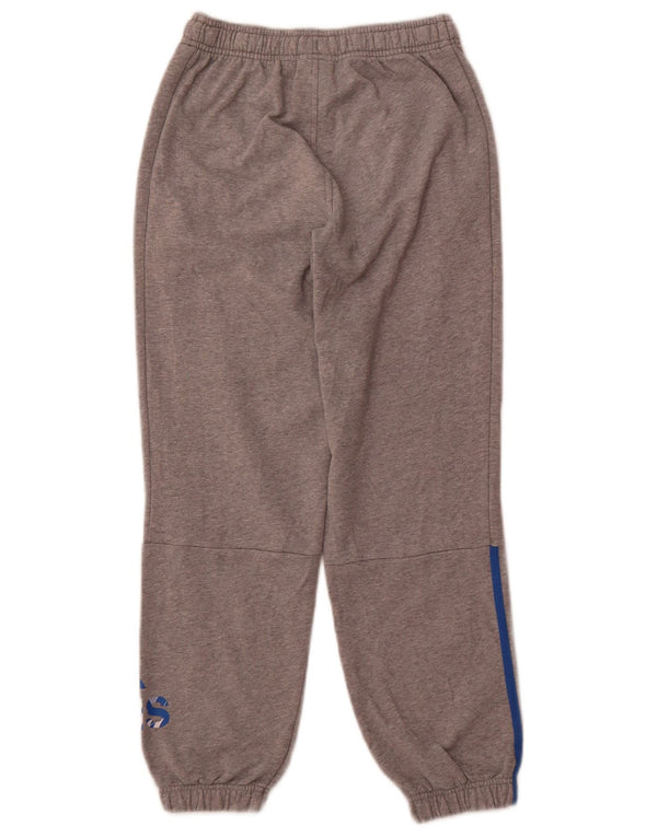 Pantaloni da tuta con grafica Adidas da ragazzo, pantaloni da jogging, 11-12 anni, cotone grigio