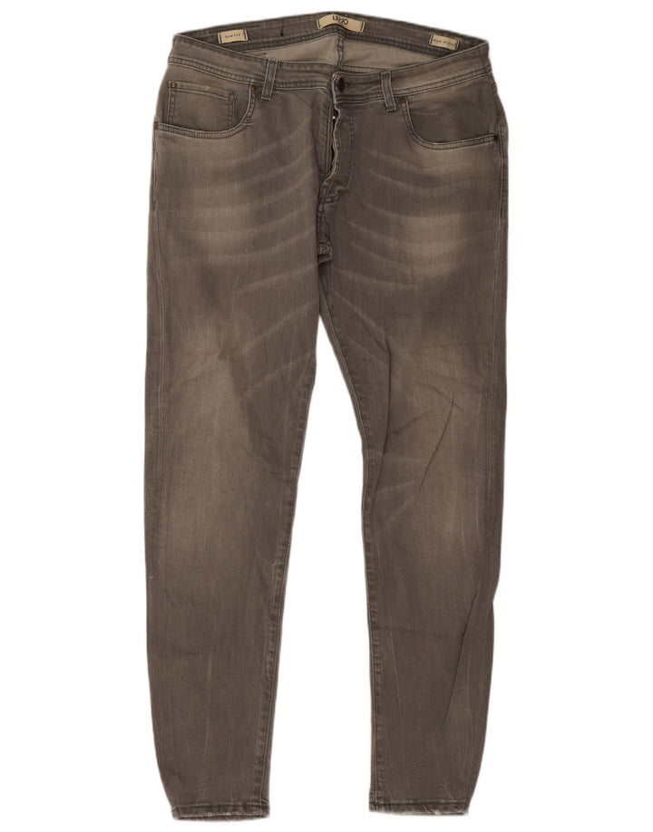 Jeans slim uomo Liu Jo W36 L31 Grigi