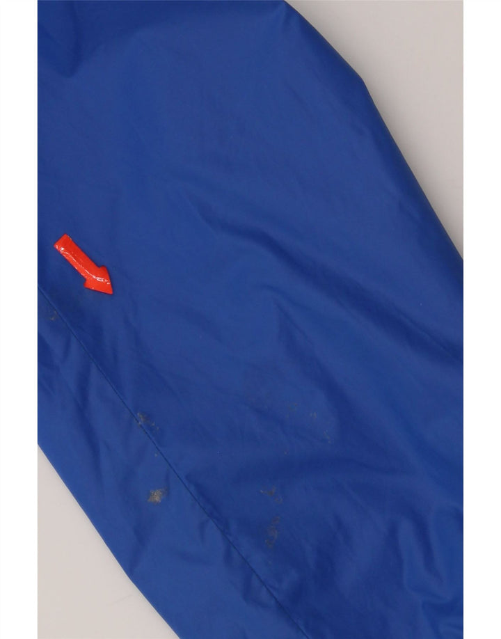 Giacca antipioggia con cappuccio da donna Carhartt UK 14 Nylon color block blu medio