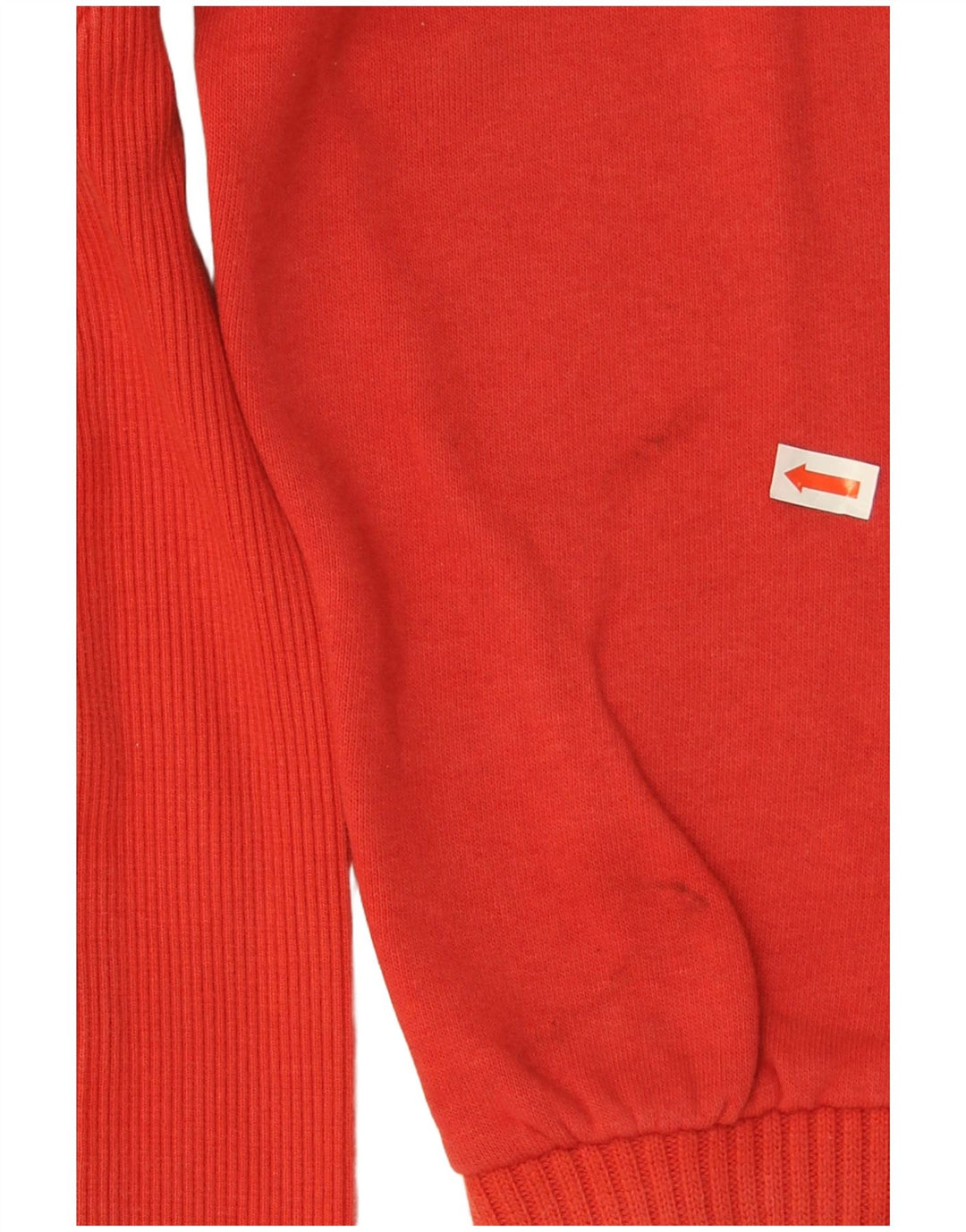 Felpa grafica da uomo Puma Maglione rosso medio in cotone