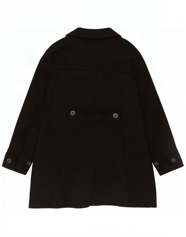 Cappotto da donna Marks & Spencer UK 22 2XL Viscosa nera