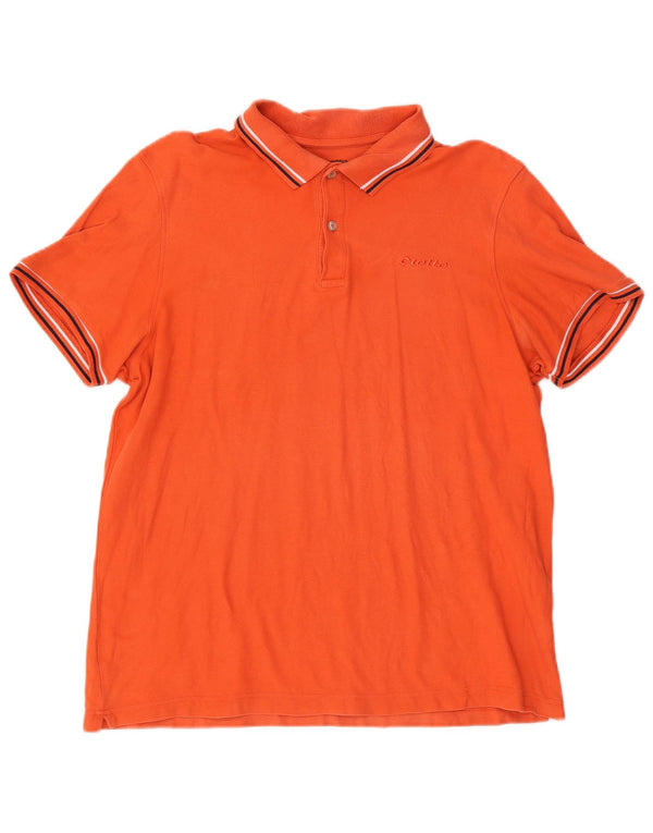 Polo da uomo Lotto XL arancione