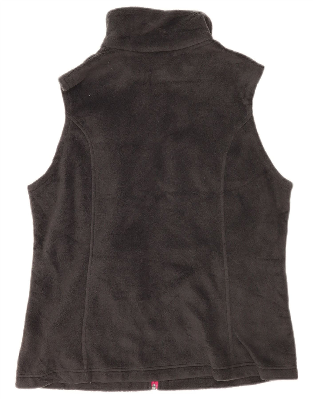 Gilet in pile da donna Columbia UK 16 grande poliestere grigio