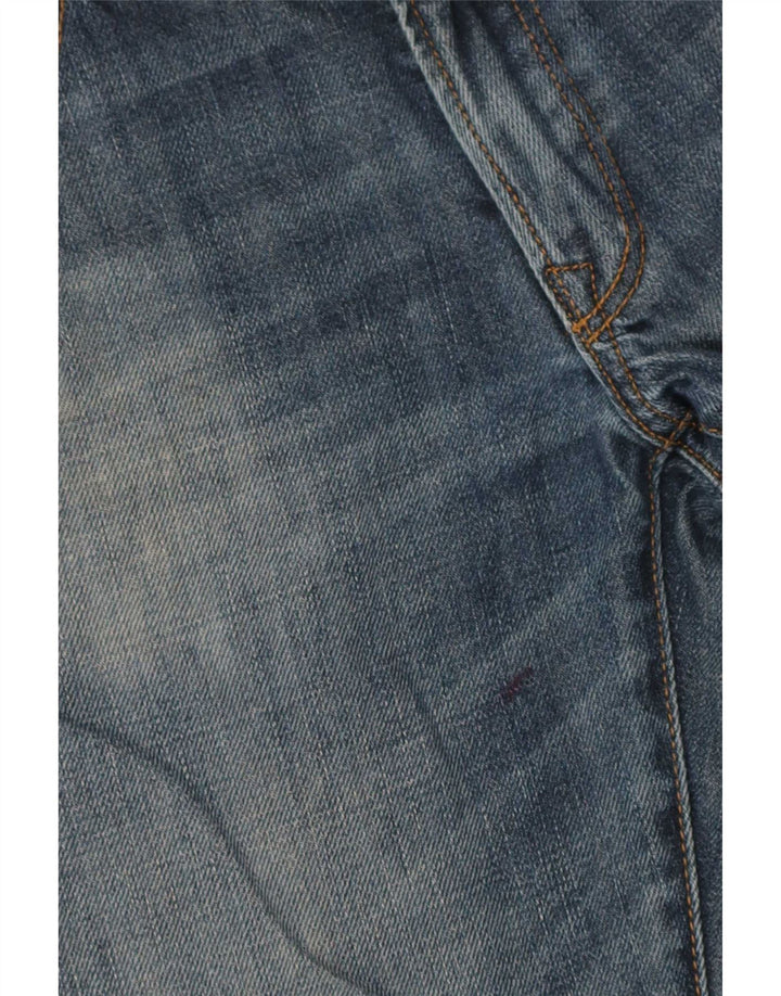 Jeans dritti invecchiati Gap da donna W28 L32 cotone blu