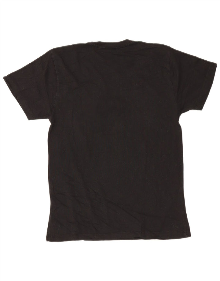 T-shirt grafica da uomo Hard Rock Cafe Athens Top in cotone nero medio