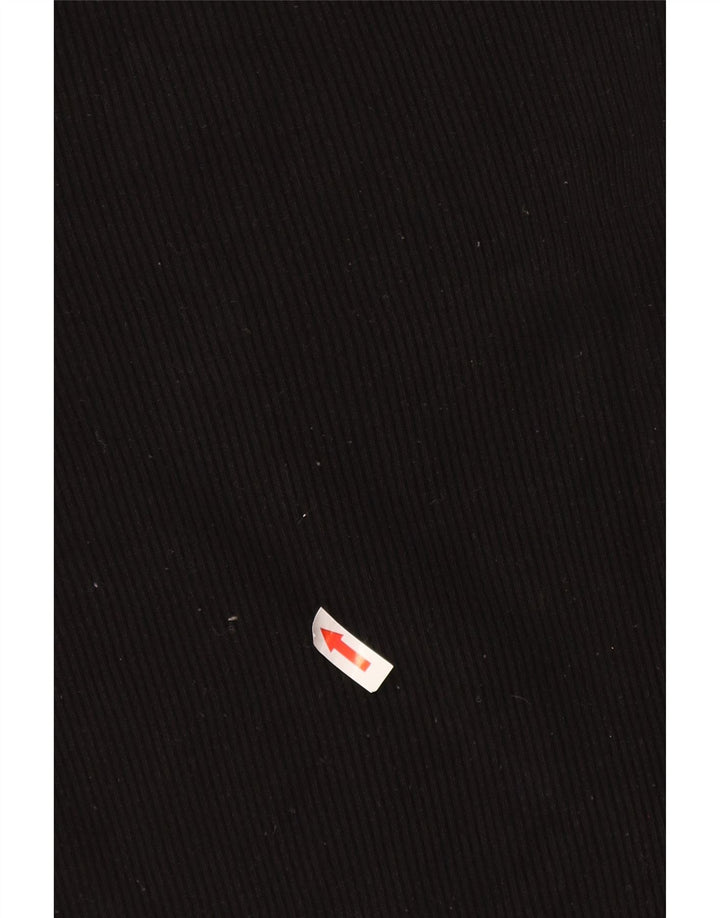 Top Zara da donna a maniche lunghe UK 12 viscosa nera media