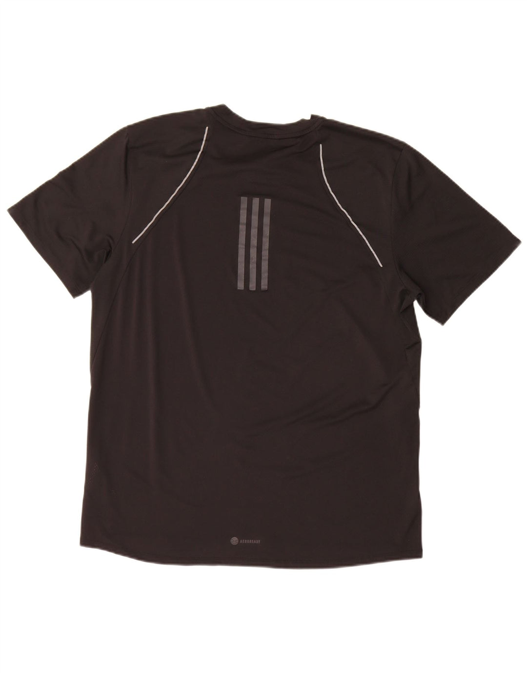 Maglietta Adidas Aeroready da uomo, grande, in poliestere nero