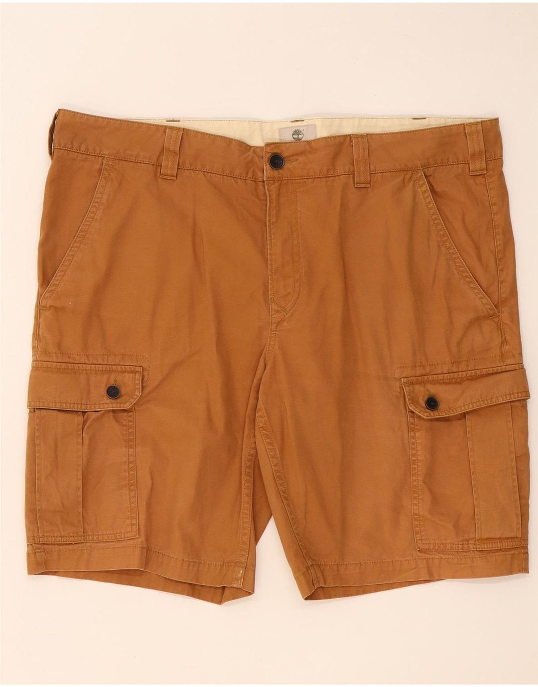 Pantaloncini cargo da uomo Timberland W42 2XL cotone marrone