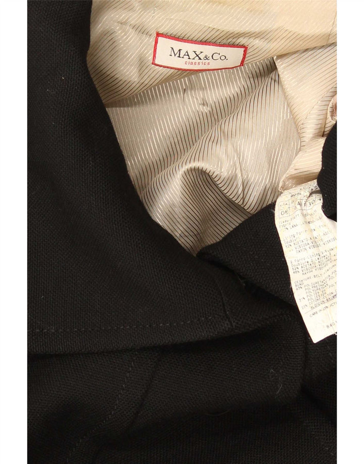 Cappotto da donna Max & Co. UK 10 piccolo acetato nero