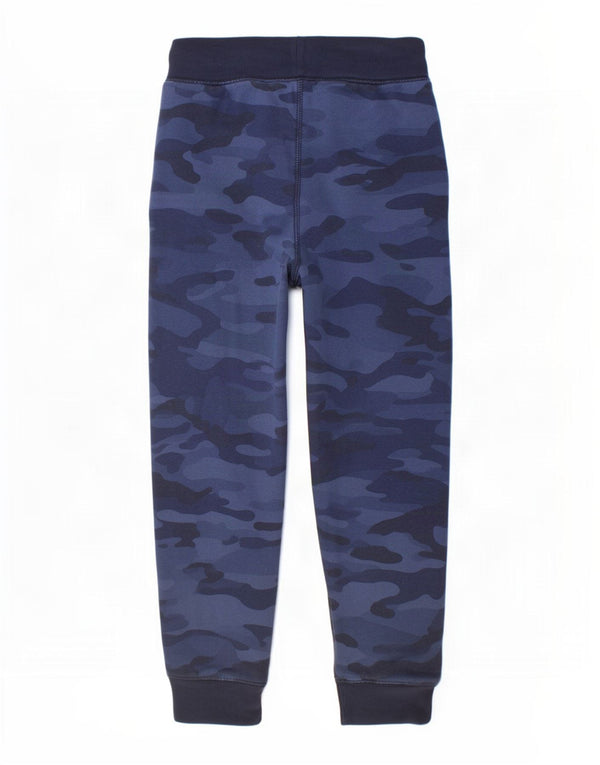 Pantaloni da tuta da ragazzo Gap Joggers 8-9 anni medio blu navy mimetico