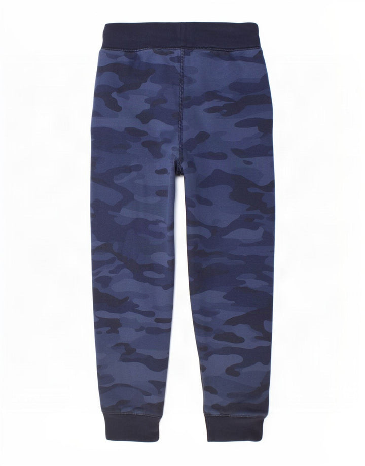 Pantaloni da tuta da ragazzo Gap Joggers 8-9 anni medio blu navy mimetico