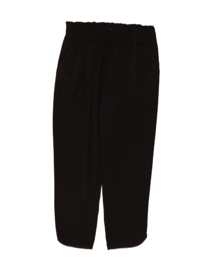 ZARA Womens Straight Casual Trousers Medium W30 L26 Black Vintage Zara and Second-Hand Zara from Messina Hembry 
