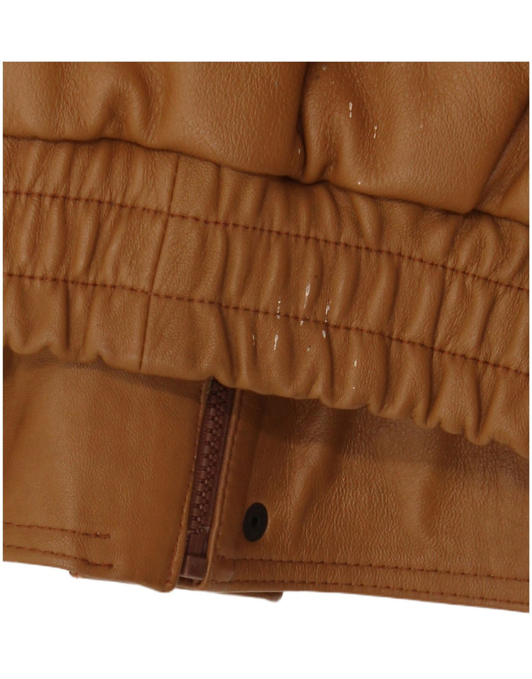 Giacca in pelle da uomo vestibilità ampia Pointers UK 38 Pelle marrone medio