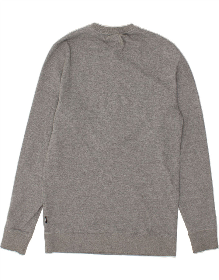 VANS Mens Graphic Sweatshirt Jumper Small Grey Cotton Vintage Vans and Second-Hand Vans from Messina Hembry 