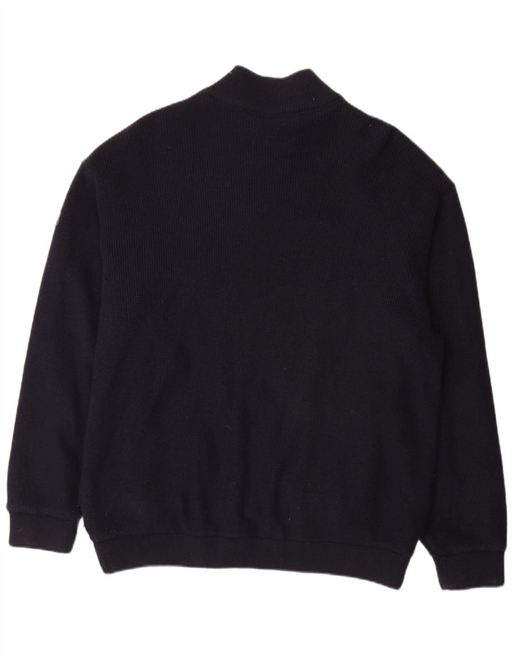 Maglione cardigan da uomo Paul & Shark grande blu navy