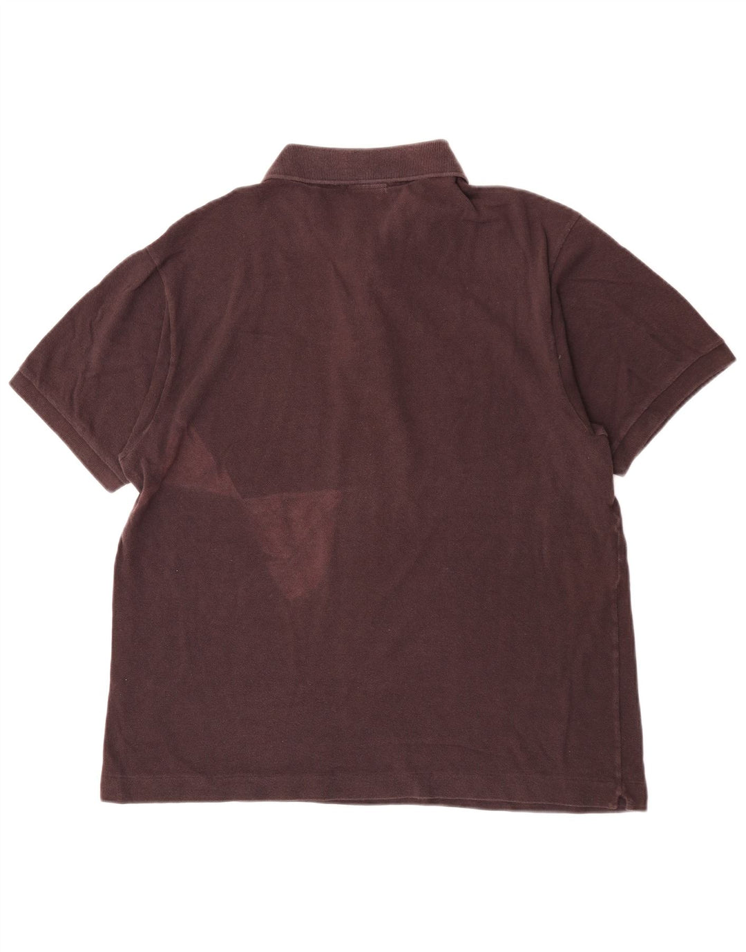 Polo da uomo Lacoste taglia 6 XL in cotone marrone