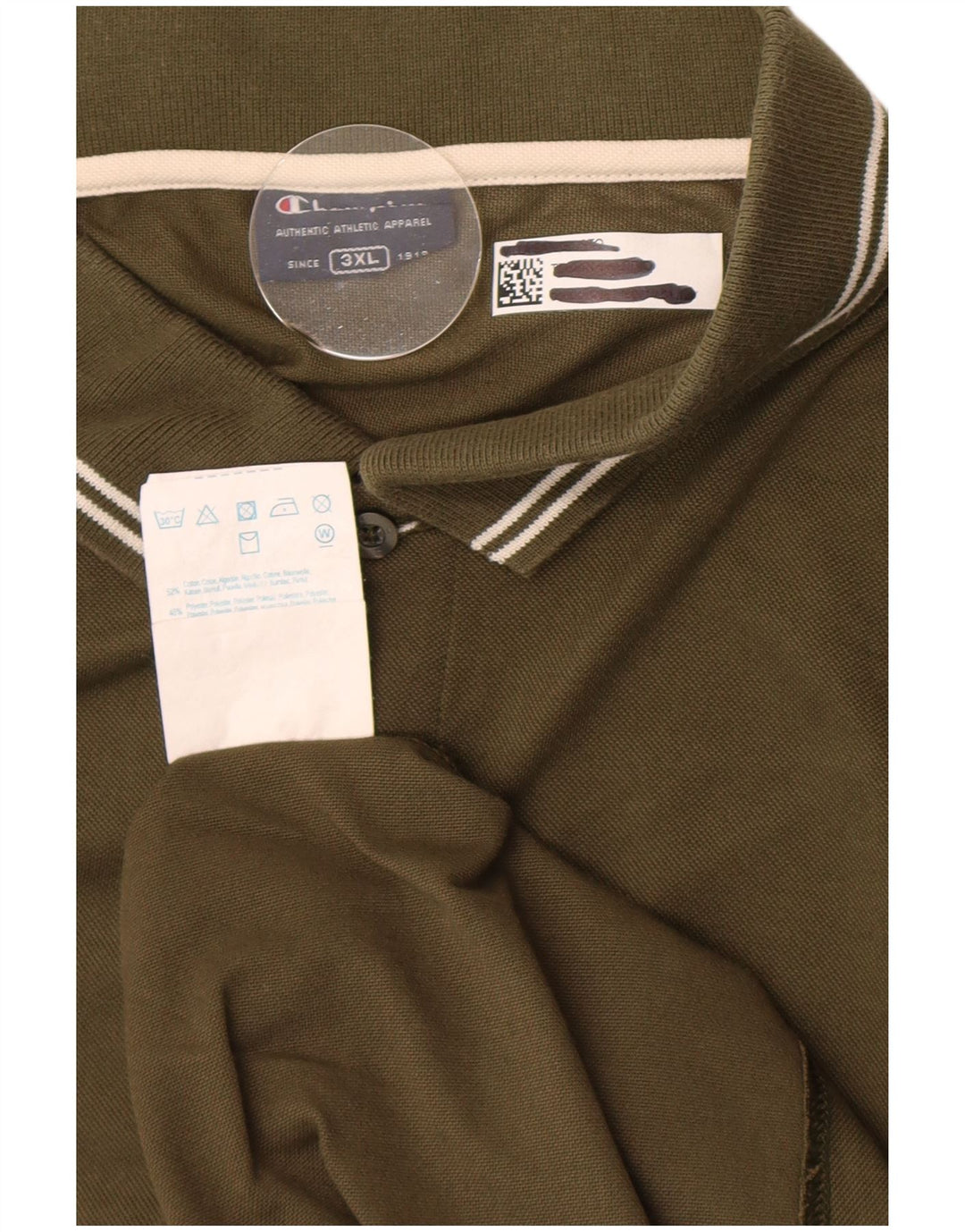 Polo da uomo Champion 3XL cotone kaki