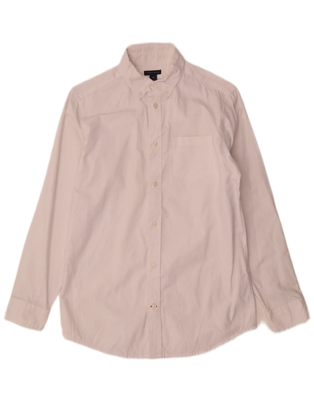 Camicia Tommy Hilfiger Ragazzo 15-16 Anni Cotone Bianco