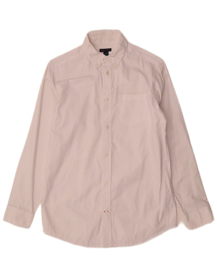 Camicia Tommy Hilfiger Ragazzo 15-16 Anni Cotone Bianco