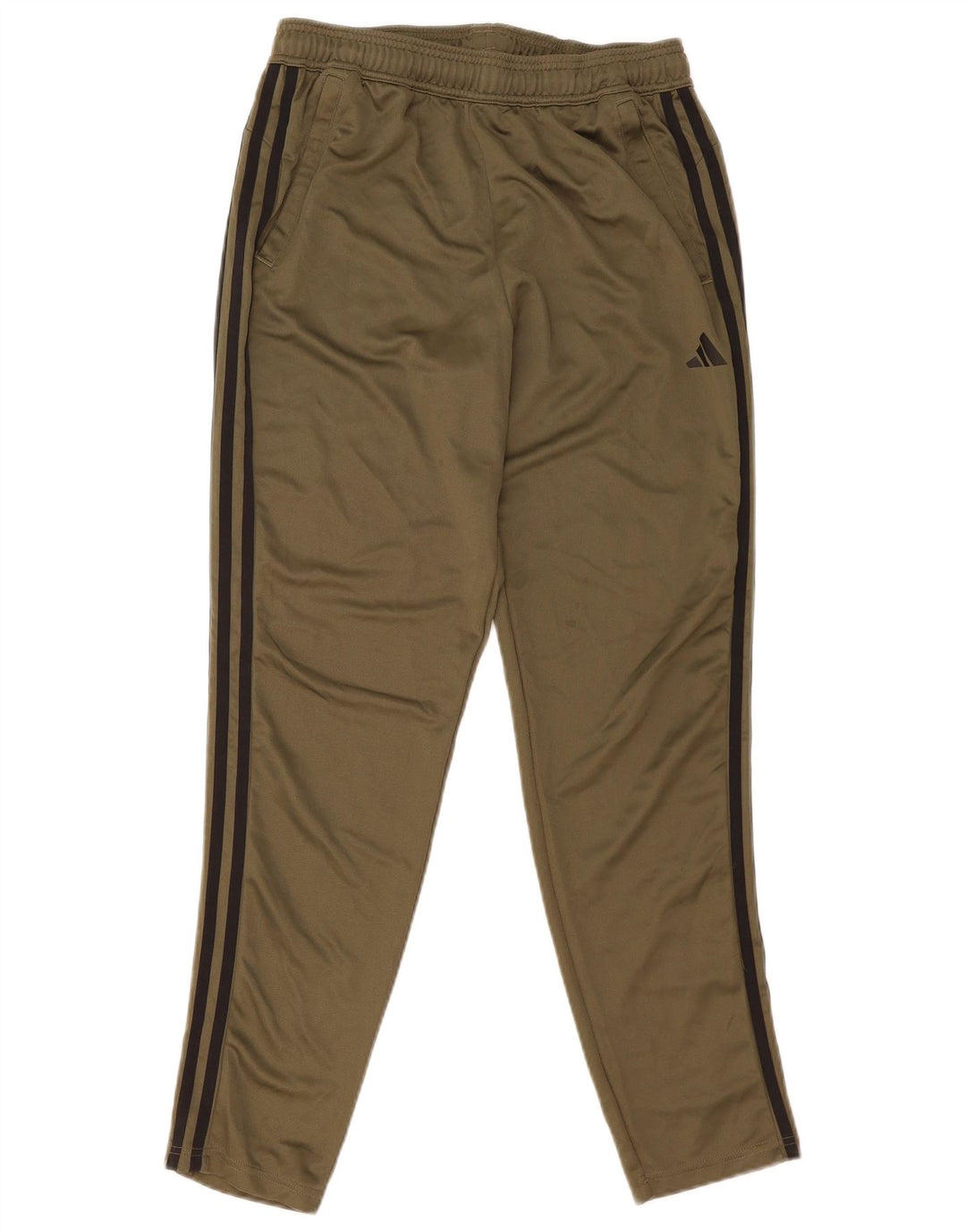 Pantaloni da tuta Adidas Aeroready da uomo in poliestere kaki medio